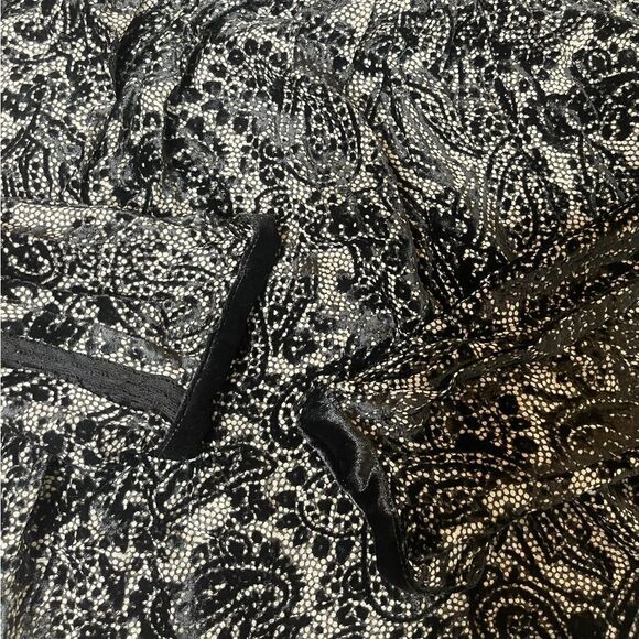 Sundance Silk Blend Velvet Burnout Boho Top Medium - Picture 8 of 13
